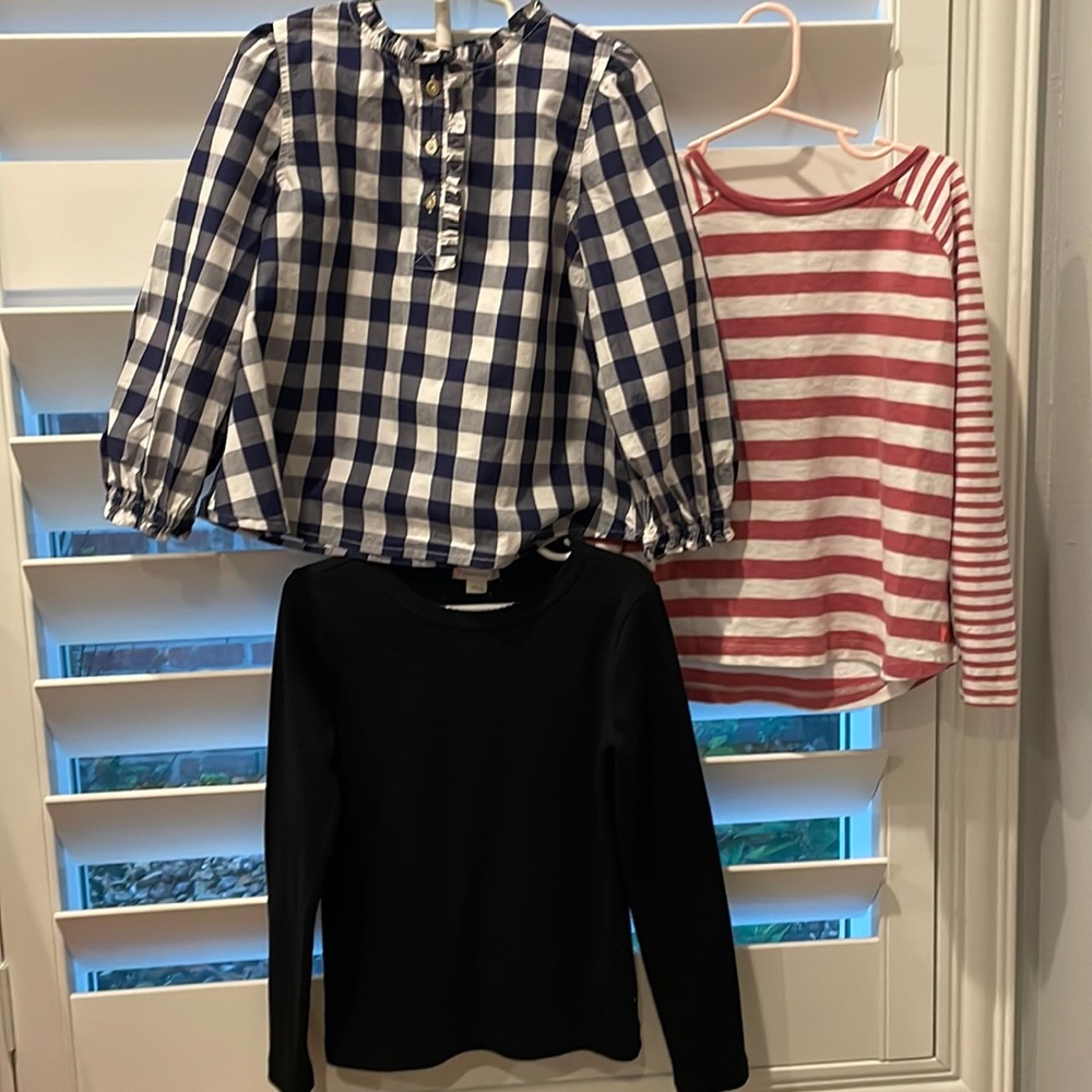 Girls Crewcuts shirts. All size Small 6-7